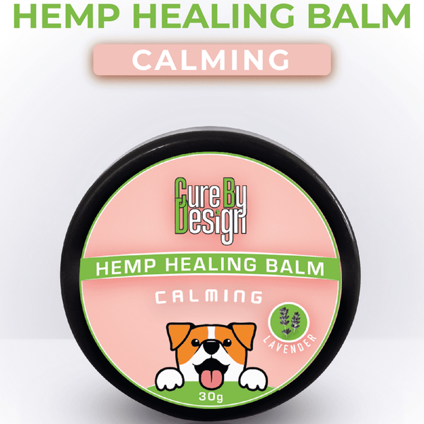 Cure By Design Hemp Healing Balm for Dogs and Cats (Calming) (30g) Special Offer