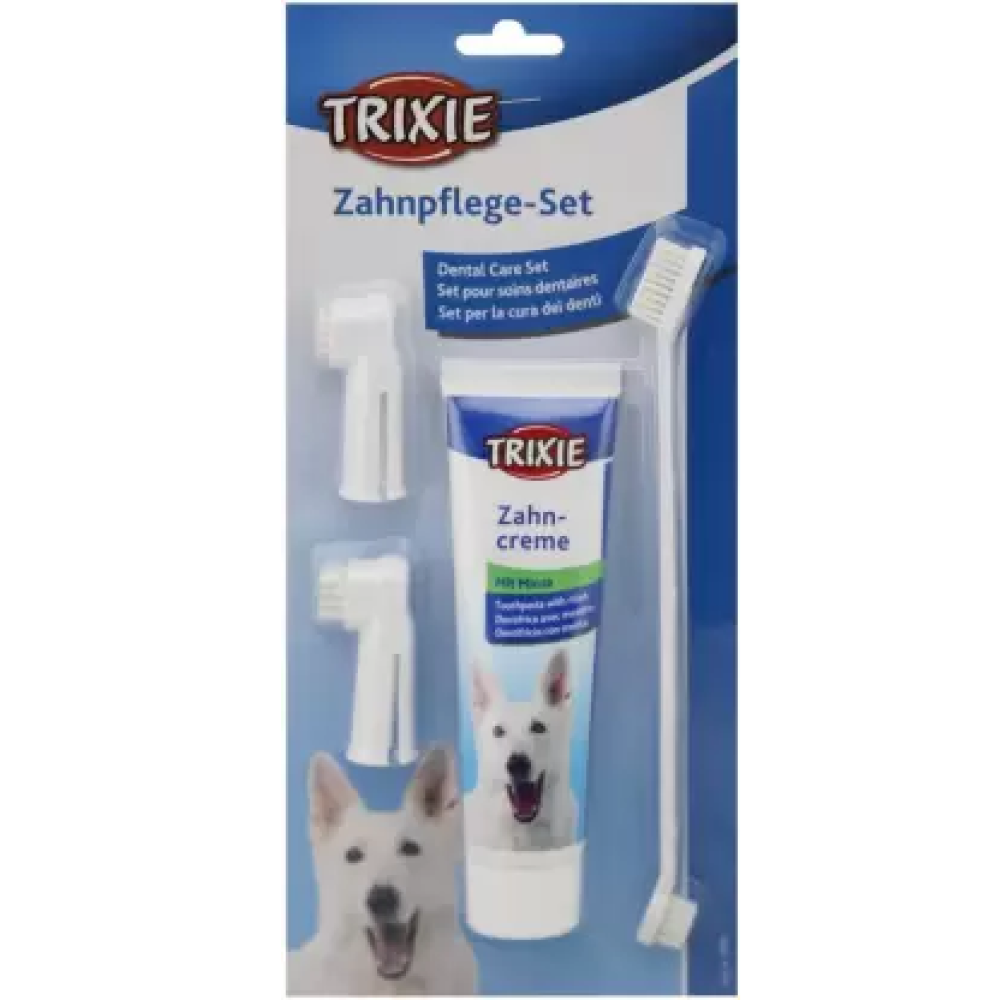 Trixie Dental Hygiene Kit for Dogs Dogs-Health & Wellness Trixie