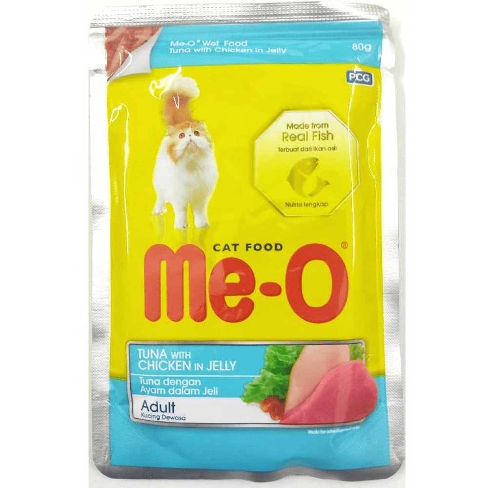 Me O Tuna & Chicken In Jelly Adult Cat Wet Food Cats-Wet Food Me O