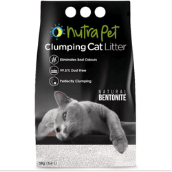 NutraPet Natural White Bentonite Clumping Cat Litter