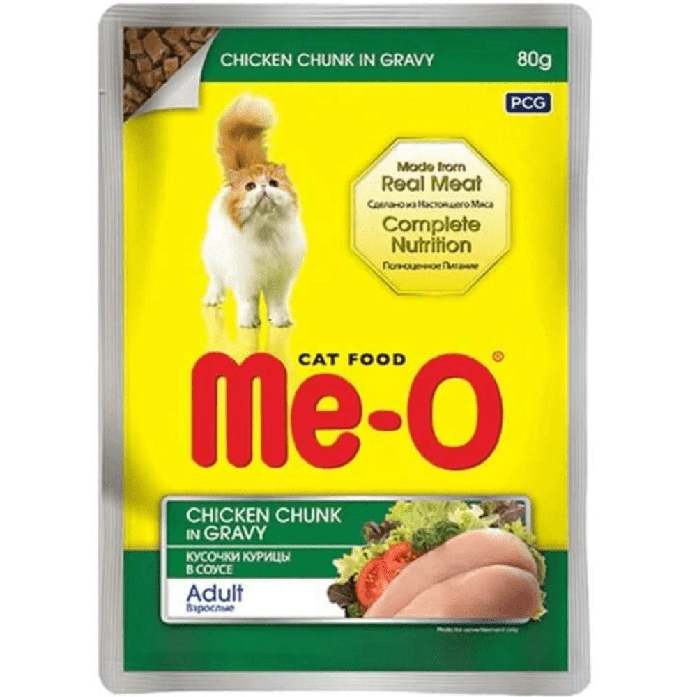 Me O Chicken Chunks in Gravy Adult Cat Wet Food Cats-Wet Food Me O