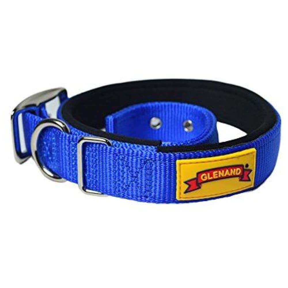 Glenand Padded Collar for Dogs (Blue)