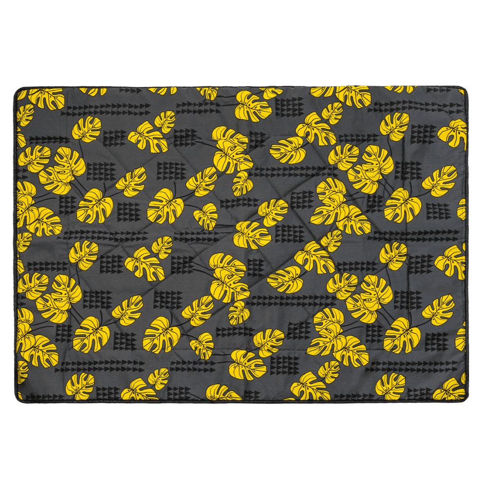 FurBuddies Philo Leaves Pee Mat for Dogs and Cats (Yellow)
