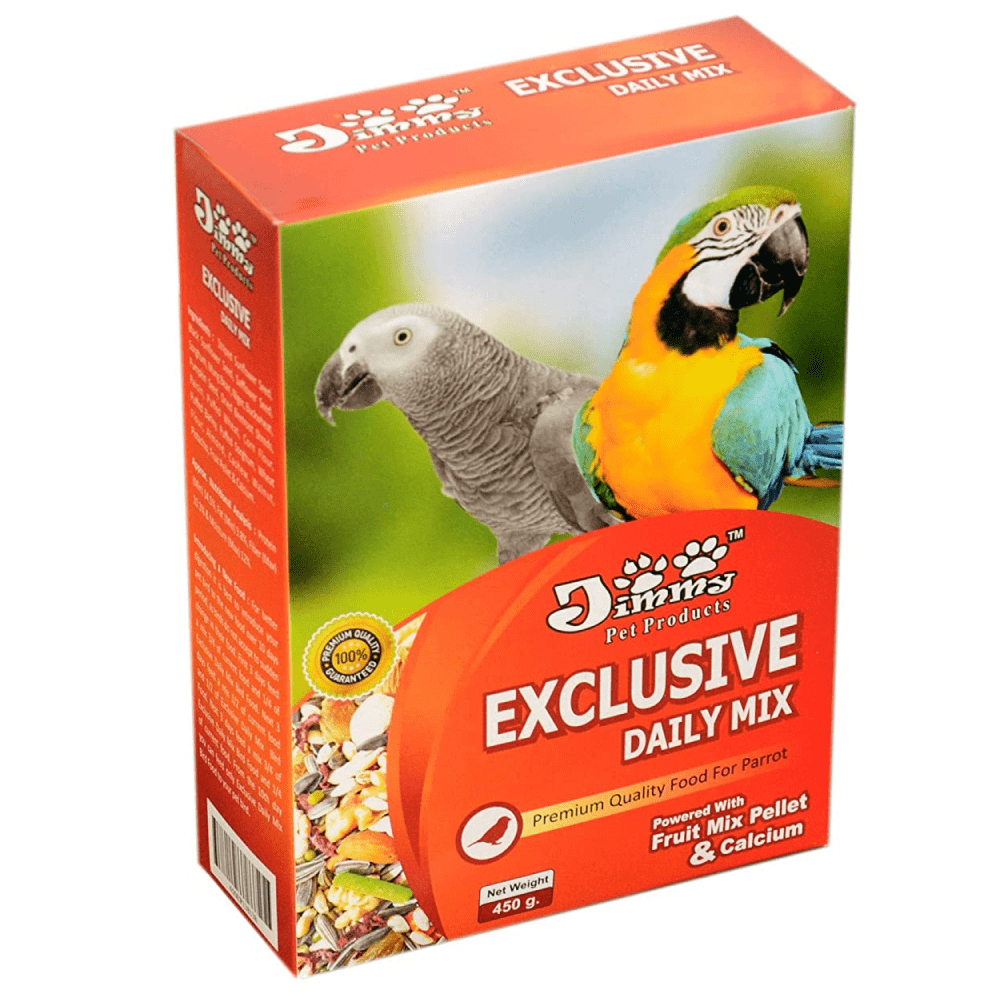 JiMMy Exclusive Daily Mix Parrot Food