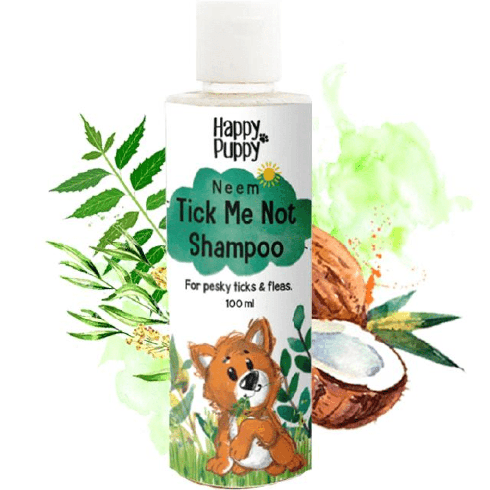 Happy Puppy Organic Tick Me Not Shampoo - Neem