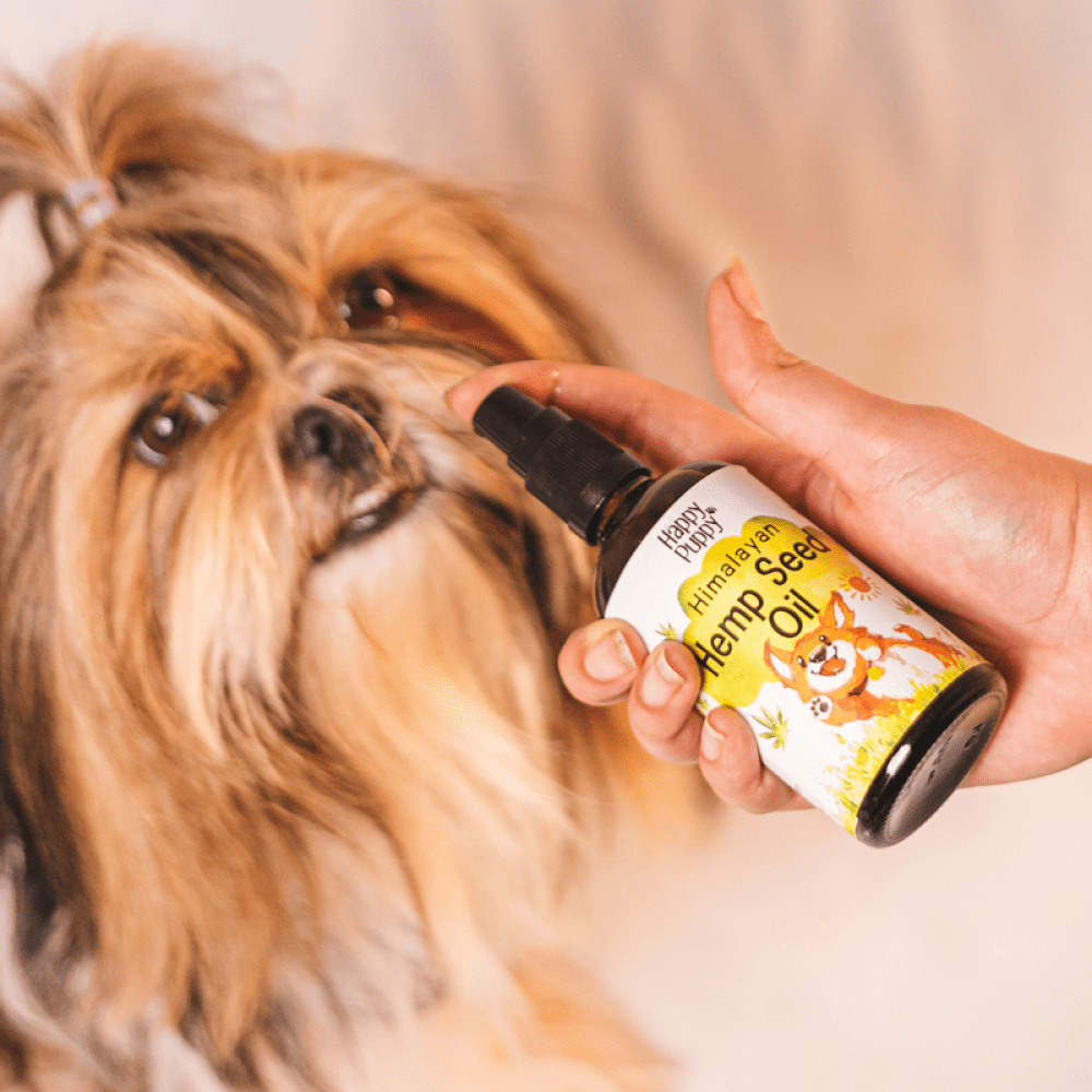 Happy Puppy Organic Hemp Oil for Dogs and Cats