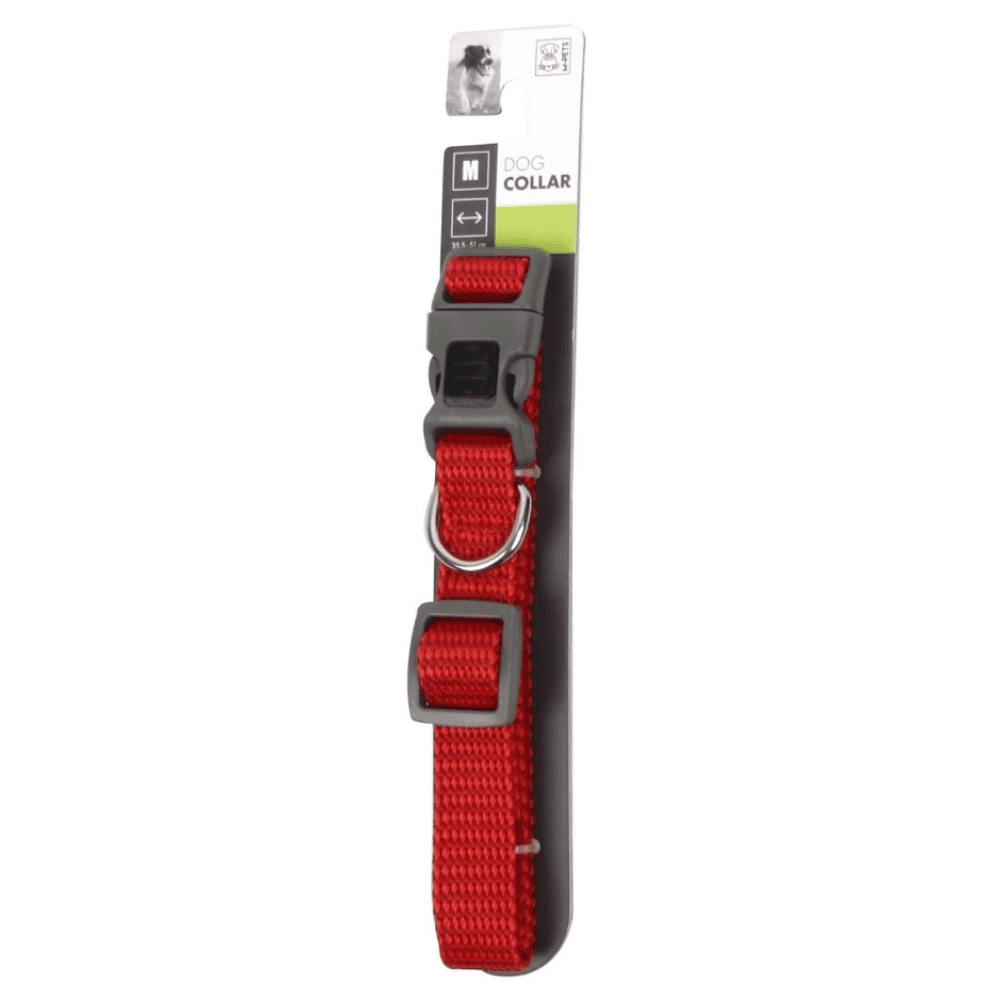 M-Pets Sportline Collar for Dogs (Red/Black/Blue)