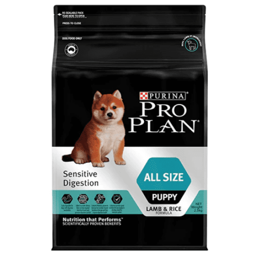 Pro Plan Lamb & Rice Sensitive Digestion Dry Puppy Food