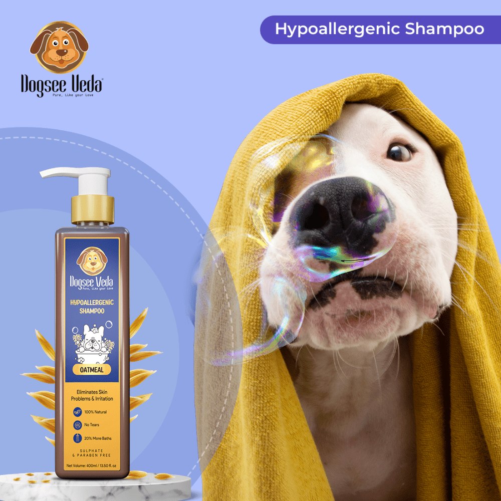 Hypoallergenic Oatmeal Shampoo for Dogs (200ml)