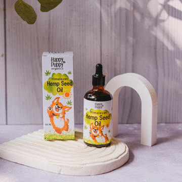 Happy Puppy Organic Hemp Oil for Dogs and Cats