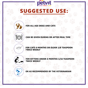 Petvit L Lysine Powder for Cats