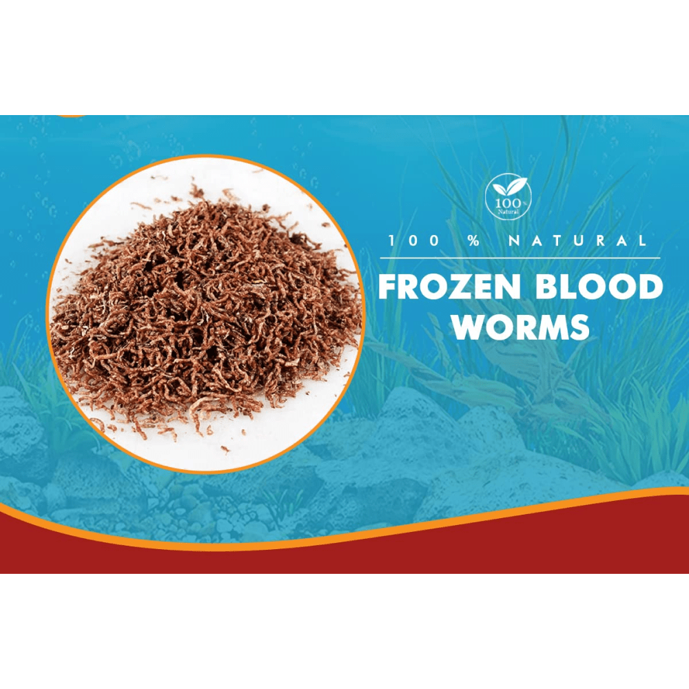 Boltz Freeze Dried Blood Worms Fish Food