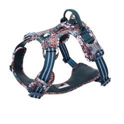 Truelove Floral No Pull Pet Harness for Dogs (Navy Blazer)