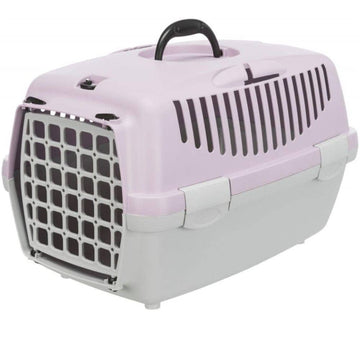 Trixie Capri 1 Transport Box for Dogs and Cats (Light Grey/Liliac)