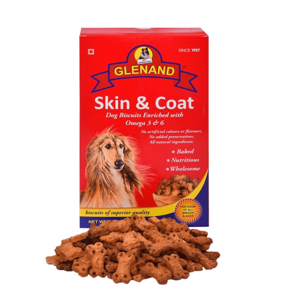 Glenand Skin and Coat Biscuit Dog Treats