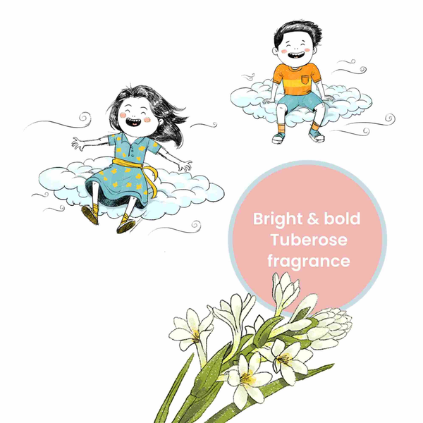 Koparo Clean Natural Air Freshener Tuberose/Rajnigandha Fragrance (Pet Safe)