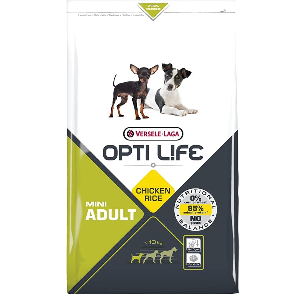 Versele Laga Opti Life Chicken & Rice Mini Adult Dry Dog Food Dogs- Dry Food Versele Laga 2.5kg