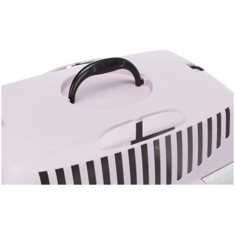 Trixie Capri 1 AKASA ApprovedTransport Box for Dogs and Cats (Light Grey/Liliac) Both-Bedding, Mats & Travel Supplies Trixie