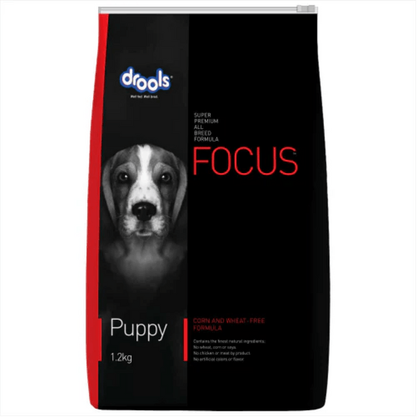 Drools Focus Super Puppy and Absolute Calcium Bone Jar Dog Dry Food Combo