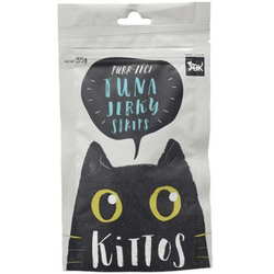 Kittos Purr Fect Tuna Jerky Strips Cat Treats