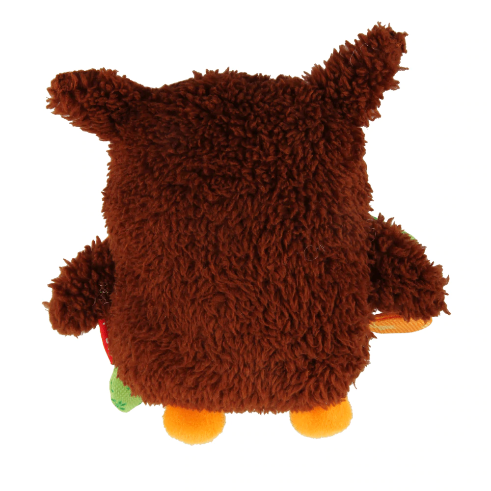 GiGwi Plush Friendz with Squeaker Owl Toy for Dogs Dogs-Toys GiGwi