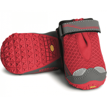 Ruffwear Grip Trex Shoes for Dogs (Red Currant Set of Two)