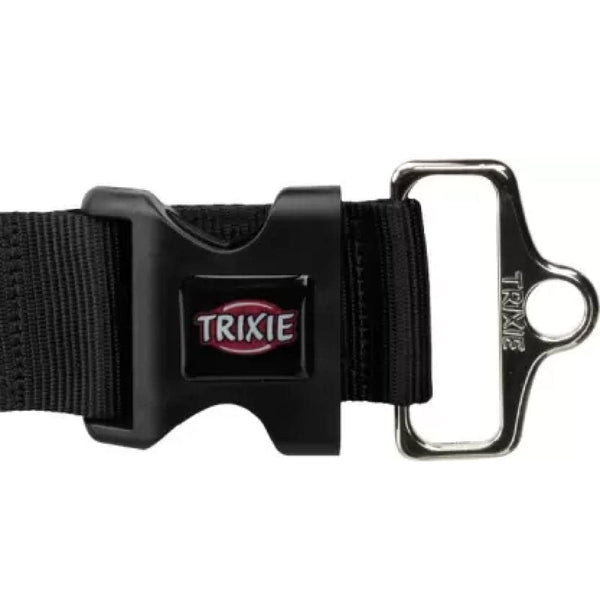 Trixie Extra Wide Premium Collar for Dogs (Black)