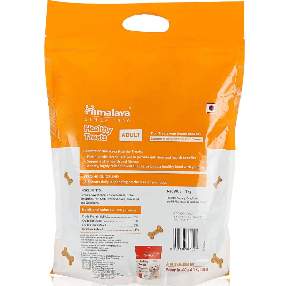 Himalaya Chicken Healthy Treats for Adult Dogs