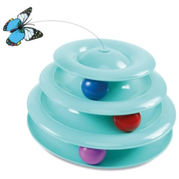 M Pets Cascado Toy for Cats (Blue)