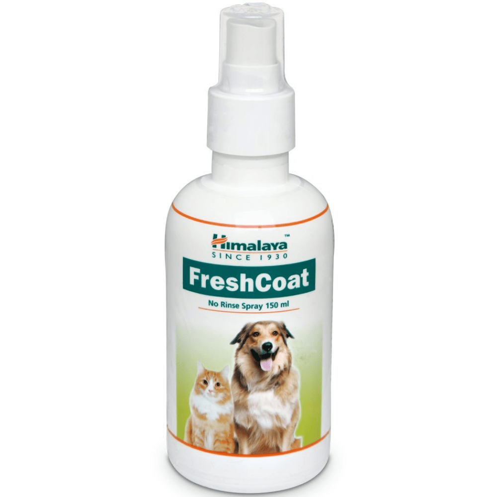 Himalaya Fresh Coat No Rinse Spray for Dogs and Cats Combo (Set of 2)