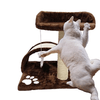 Emily Pets Cat Tree Scratching Post for Kittens & Cats (Black)