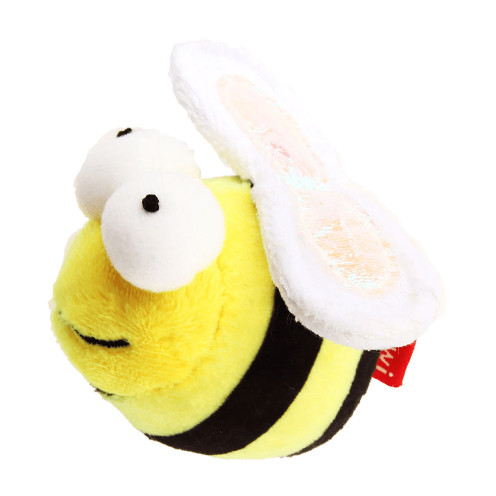 GiGwi Melody Chaser with Motion Activated Sound Chip Bee Toy for Cats (Yellow/Black) Cats-Toys GiGwi 3.7cm