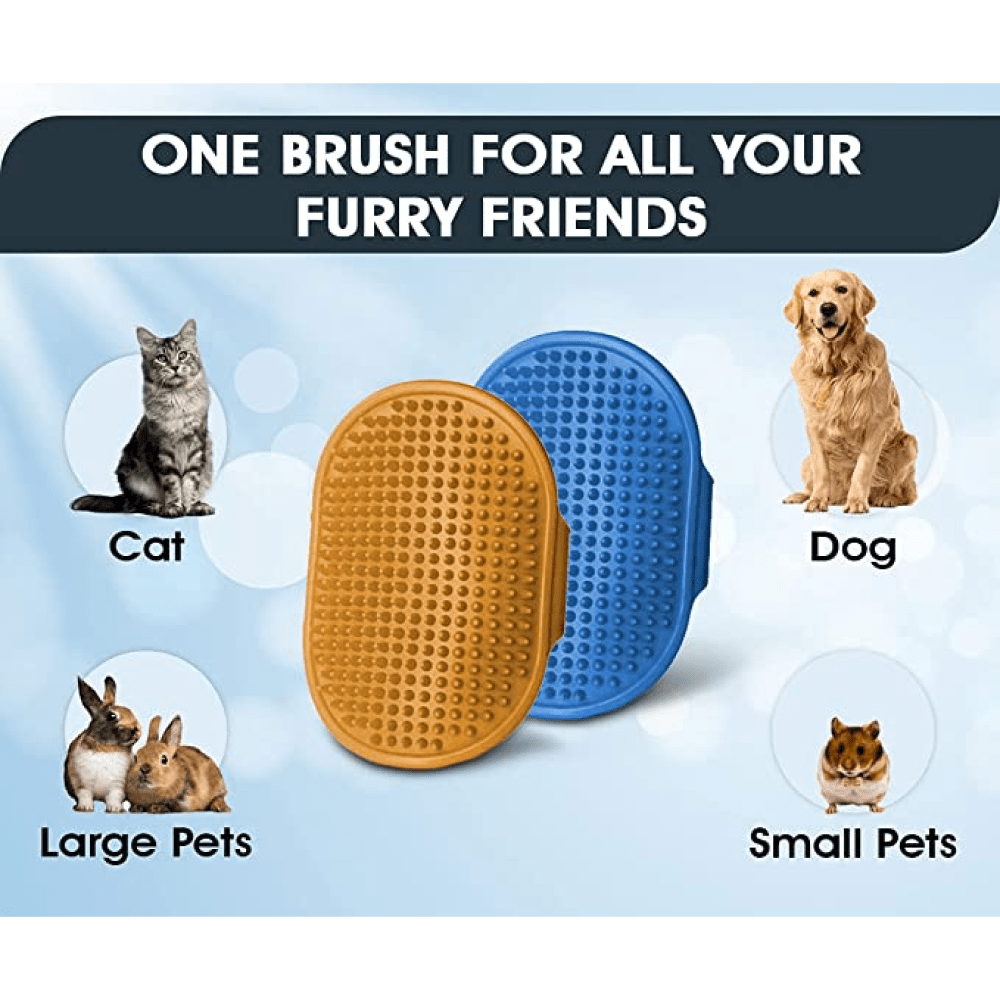 Boltz Bath and Deshedding Brush for Dogs and Cats (Assorted)