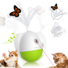Pet Geek Egg Laser Tumbler Toy for Cats Cats-Toys Petgeek White/Green