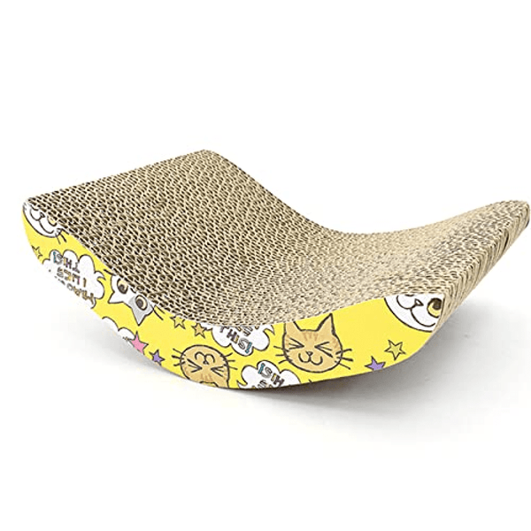 Emily Pets Curved Scratching Board Toy for Cats