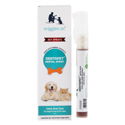 Wiggles DentaPet Mouth Freshner Spray for Dogs and Cats