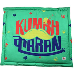 Lana Paws KumbhKaran Lounge & Travel Mat for Dogs (Green)
