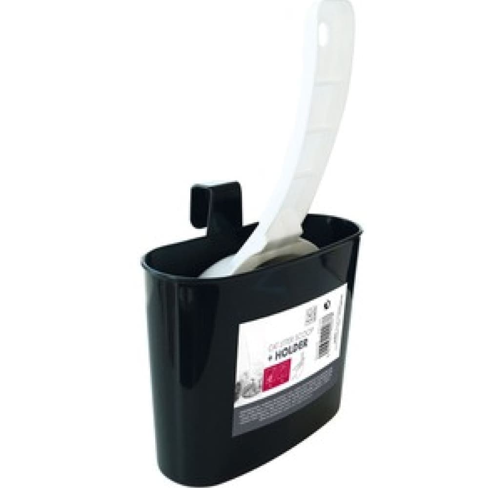 M Pets Litter Scoop and Holder for Cats (Black/White) Litter Supplies M Pets