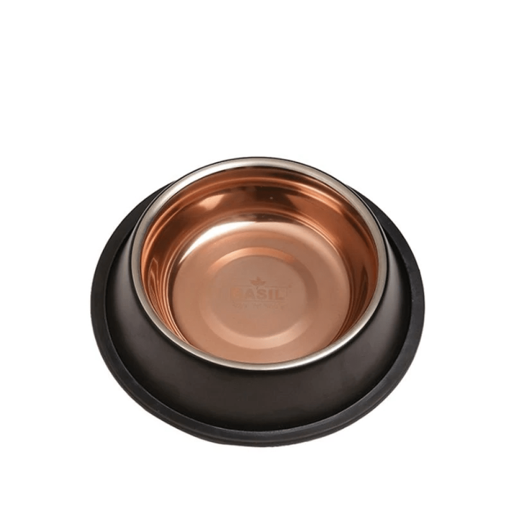 Basil Bronze Colored Stainless Steel Bowl