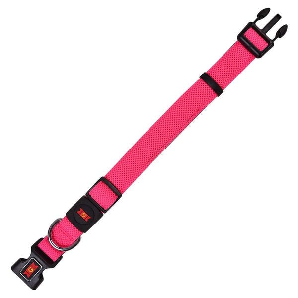Glenand Nylon Mesh Collar for Dogs (Pink)