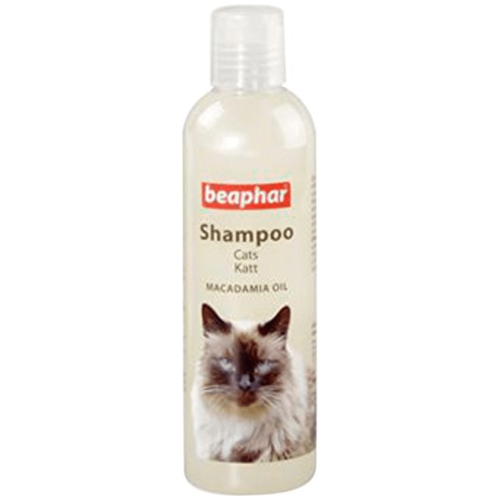 Beaphar Macadamia Oil & Aloe Vera Dryness & Itch Relief Shampoo for Cats Cats-Grooming Supplies Beaphar