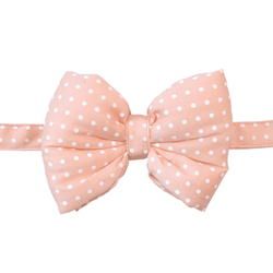 Mutt of Course Peachy Bow For Dogs