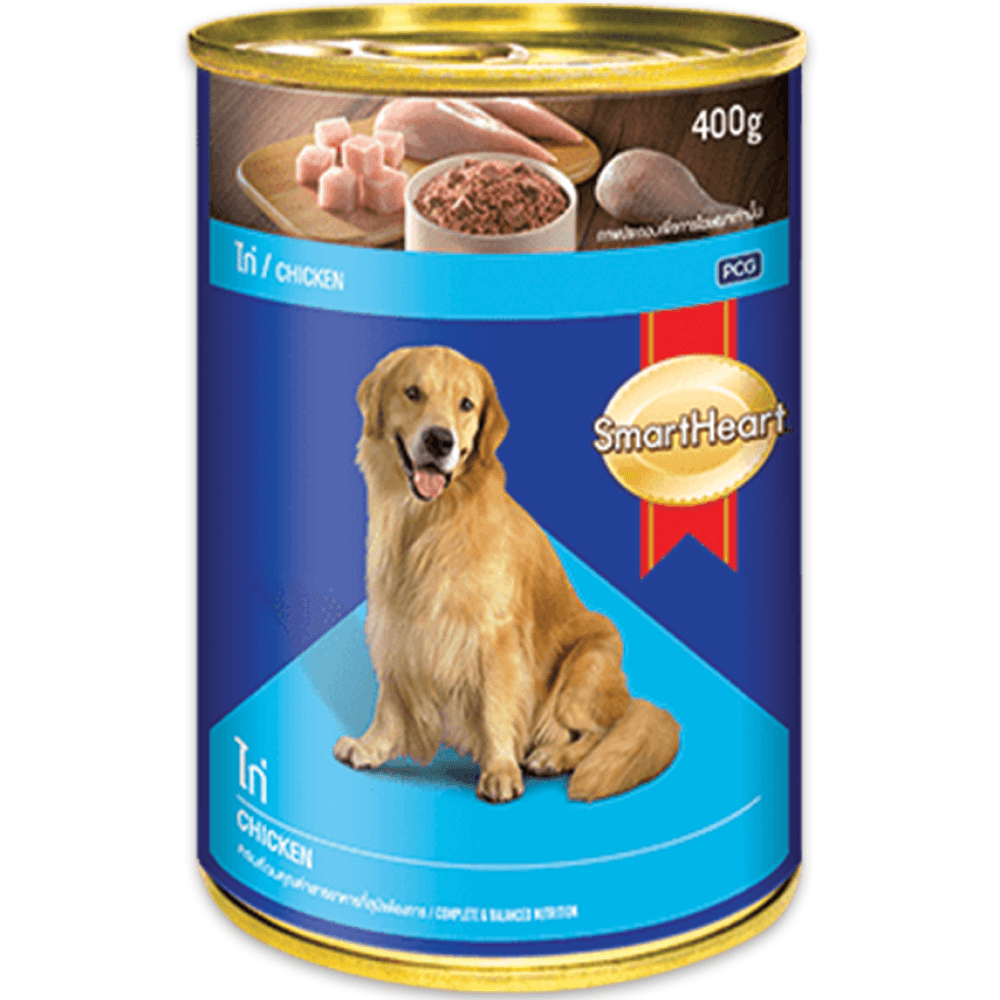 SmartHeart Chicken Flavor Adult Canned Wet Dog Food