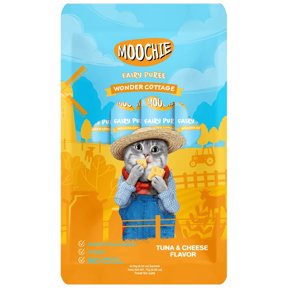 Moochie Tuna and Cheese Cat Treats Cats-Treats & Others Moochie 75g(5pcs)