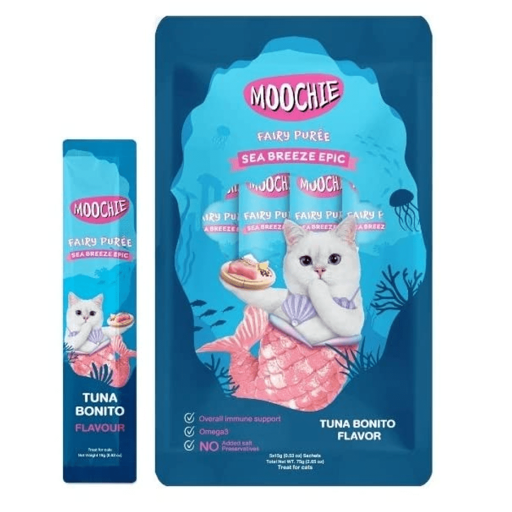 Moochie Tuna and Bonito Cat Treats Cats-Treats & Others Moochie 75g(5pcs)