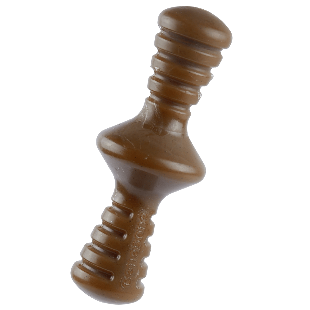 Benebone Peanut Butter Flavored Zaggler Chew Toy for Dogs | For Aggressive Chewers