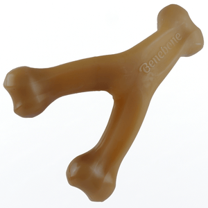 Benebone Bacon Flavored Wishbone Chew Toy for Dogs | For Aggressive Chewers