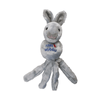 Kong Wubba Friends Plush Squeaky Toy for Dogs (Grey)