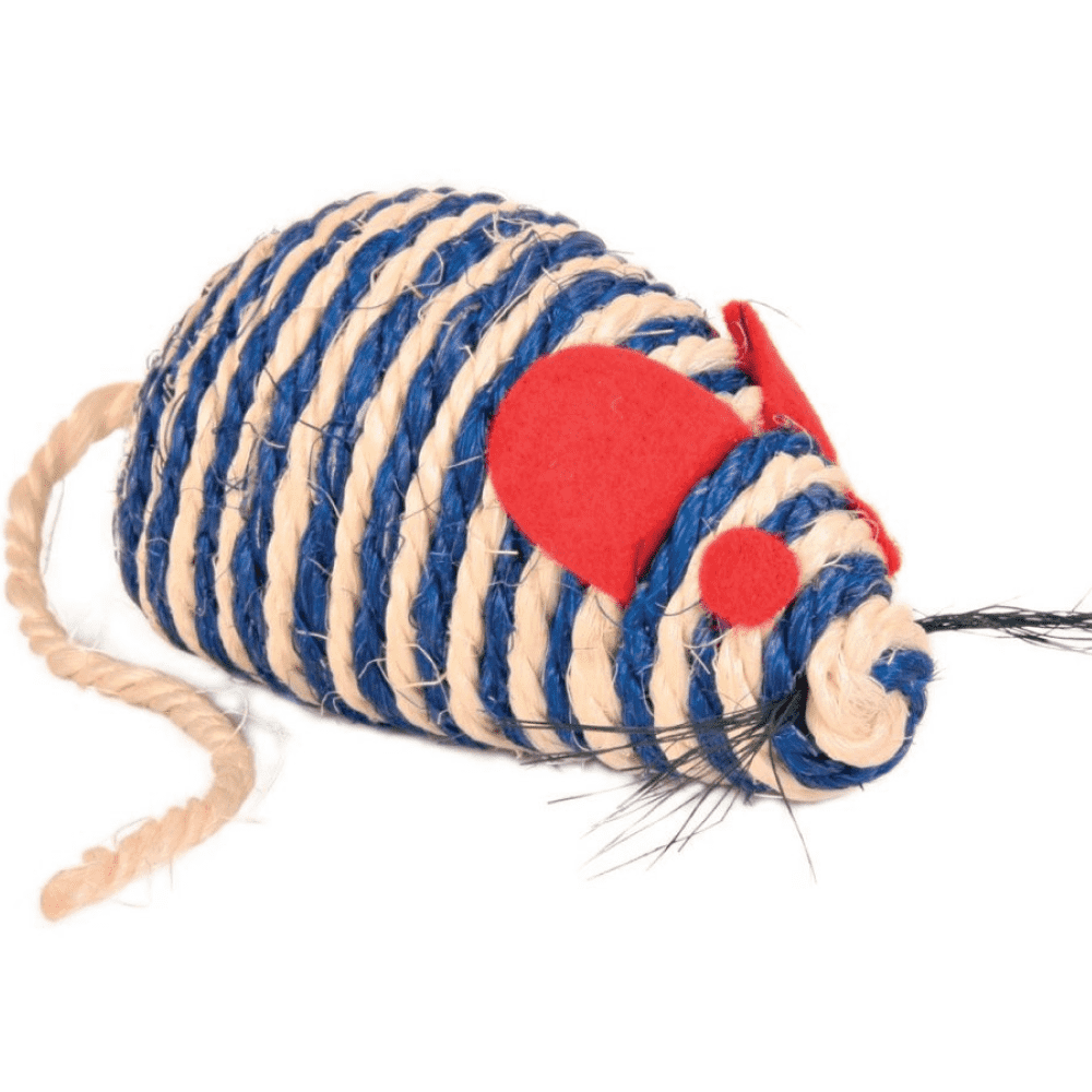 Trixie Mouse Shaped Sisal Toy for Cats (Assorted)