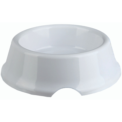 Trixie Non Slip Plastic Bowl for Dogs (White)